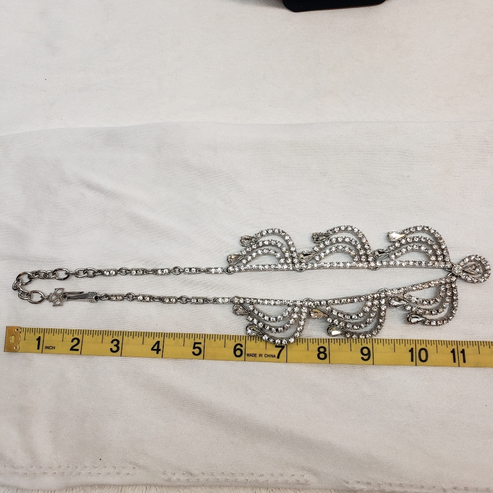 Glamorous Rhinestone Necklace - Picture 2 of 5